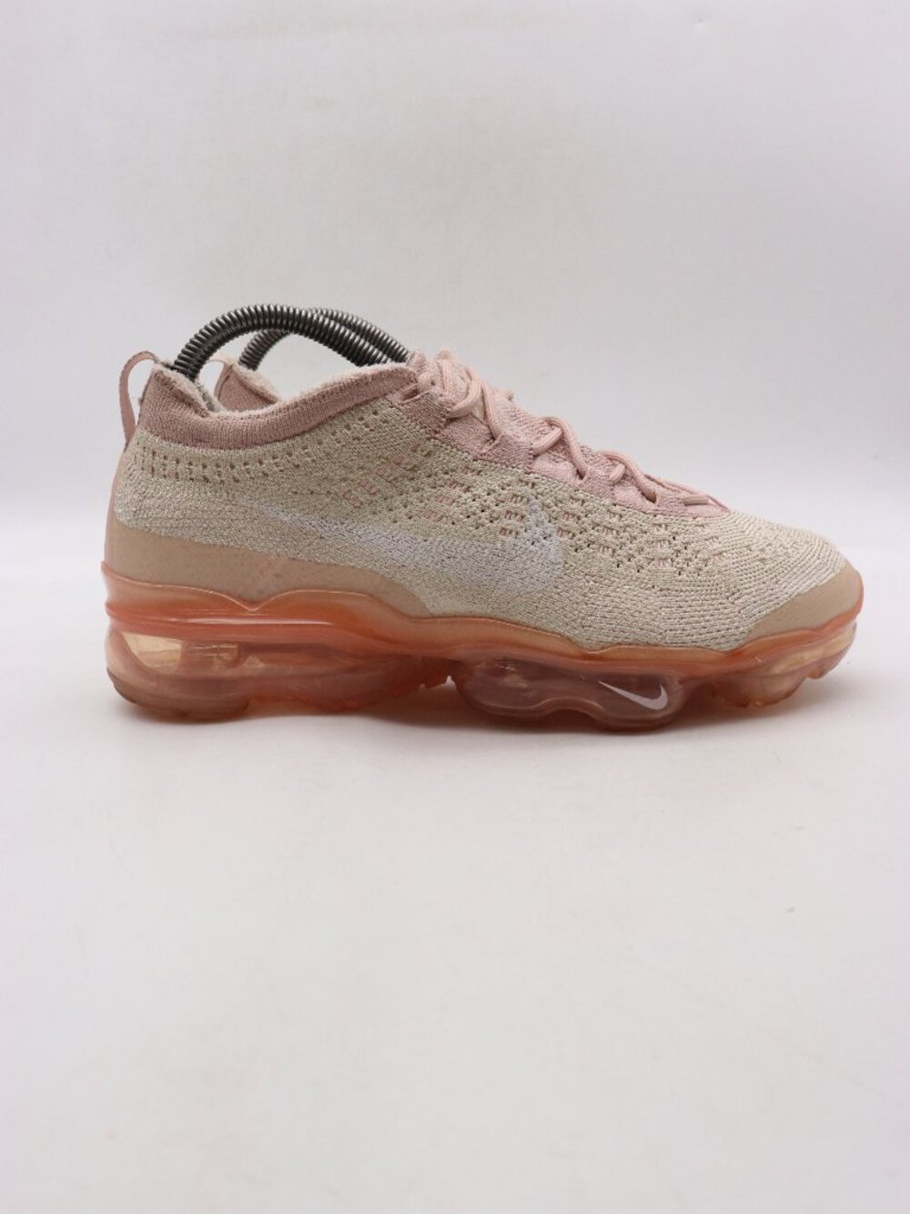 Nike Air VaporMax 2023 Flyknit Women's Size 9 Oatmeal Pink Sneakers DV6840-101